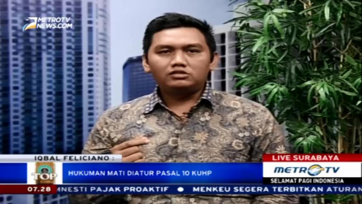 Hukuman Mati Jadi Upaya Terakhir Menegakkan Hukum