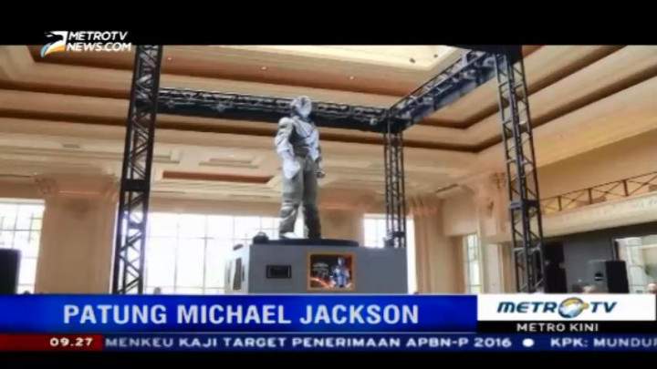 Patung Michael Jackson Berdiri di Las Vegas