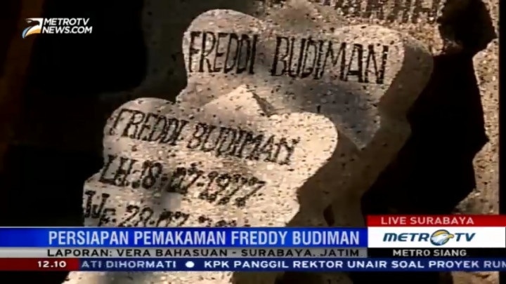 Tempat Pemakaman Freddy Budiman Sudah Siap