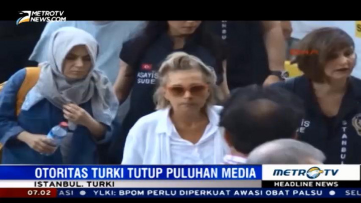 Pascakudeta, Turki Tutup Puluhan Media