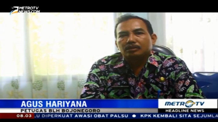 BLH Bojonegoro Larang Warga Dekati Semburan Lumpur Panas