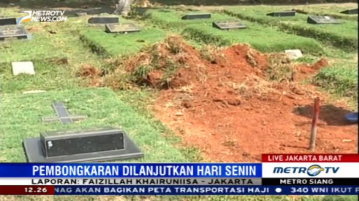 Pembongkaran Makam Fiktif di TPU Tegal Akur Dilanjutkan Besok
