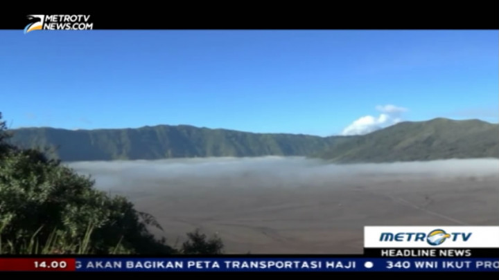 Aktivitas Gunung Bromo Kembali Meningkat