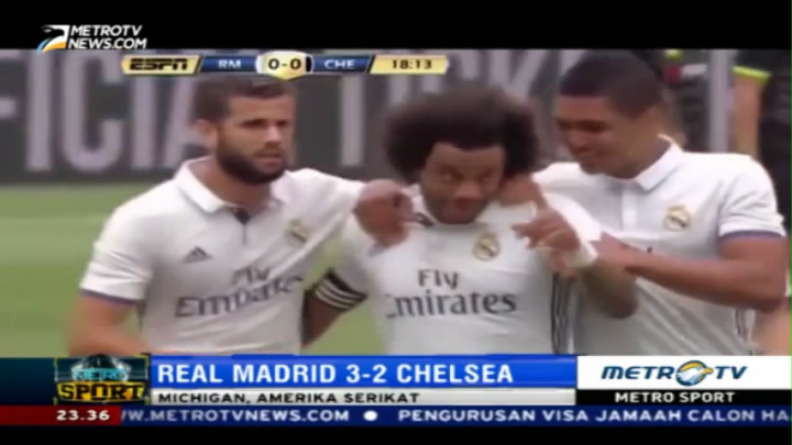 Real Madrid Vs Chelsea 3-2