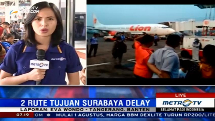Sempat Delay, Tiga Penerbangan Lion Air Akhirnya Berangkat