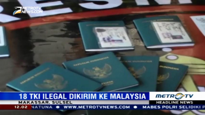 Polisi Tangkap Dua Penyelundup TKI Ilegal