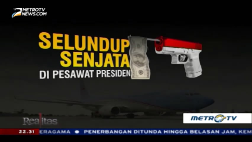 Selundup Senjata di Pesawat Presiden (1)