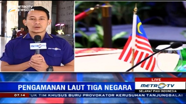 Menteri Pertahanan Indonesia, Filipina, dan Malaysia Bertemu di Bali