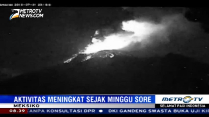 Gunung Popocatepetl Meletus