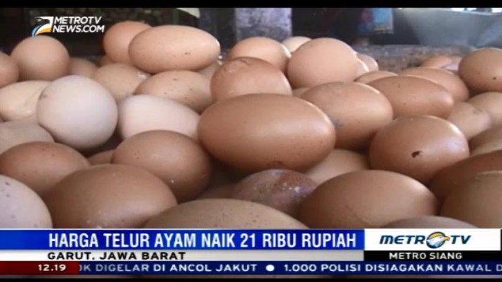 Harga Telur Ayam di Wilayah Jabar Alami Kenaikan