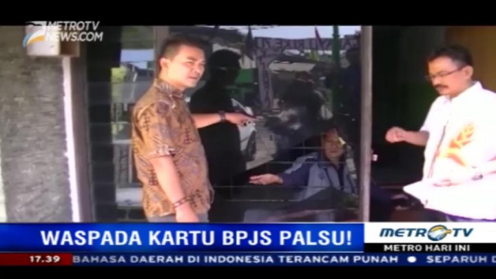 Posko Pengaduan BPJS Palsu Dirusak