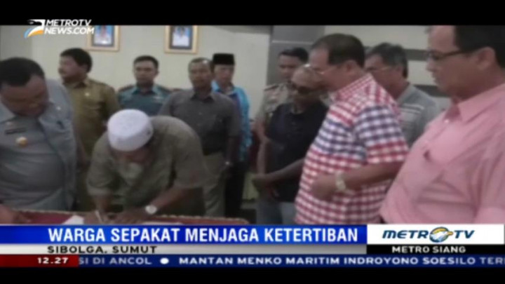 Pemkot Sibolga Gelar Deklarasi Kerukunan Antar Agama
