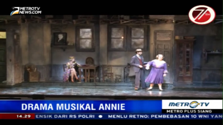 Drama Musikal Annie akan Tampil Perdana di Jakarta