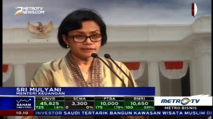 Sepekan Jadi Menteri, Sri Mulyani Rombak APBNP 2016