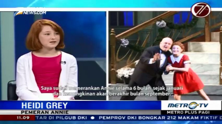 Berbincang dengan Pemain Drama Musikal Broadway Annie