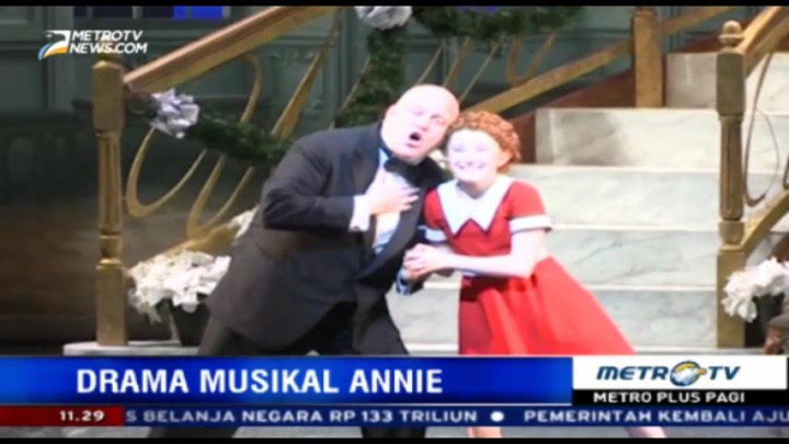 Drama Musikal Annie akan Tampil di Indonesia