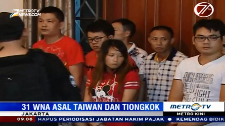 WNA Asal Tiongkok Pelaku <i>Cyber Crime</i> Berhasil Ditangkap