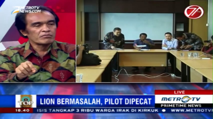 Ombudsman: Ada Teror Psikologis dari Manajemen ke Pilot Lion Air