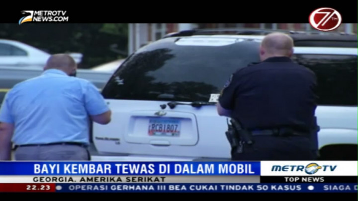 Bayi Kembar Ditemukan Tewas dalam Mobil