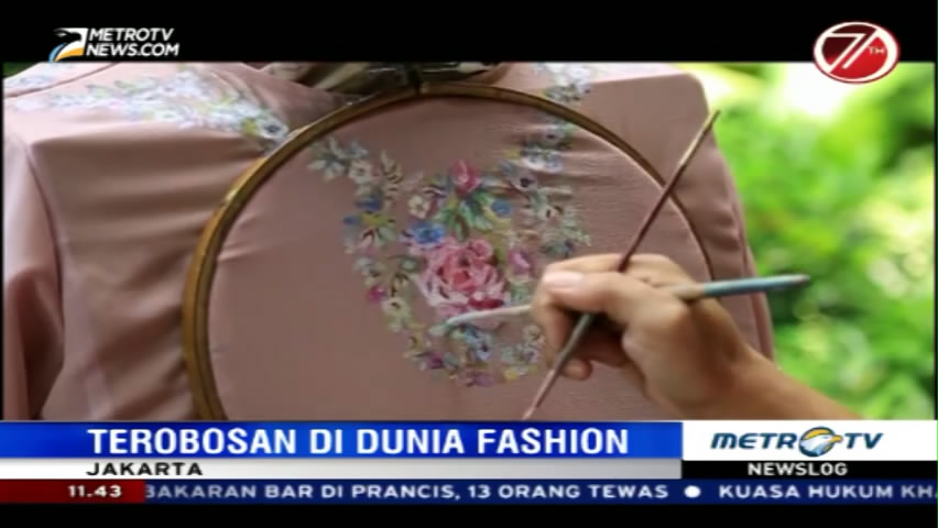 Melukis Kain dengan Teknik <i>Textile Painting</i>