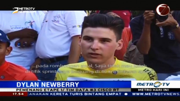 Pembalap Australia Juarai Etape I Tour de Singkarak 2016