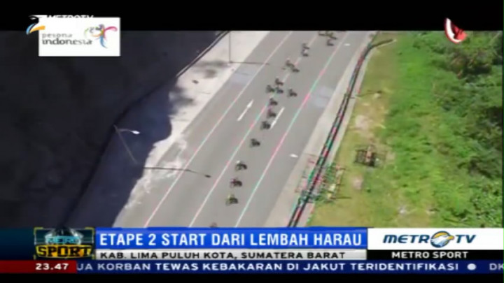 Rahim Emami Juarai Etape Kedua Tour de Singkarak