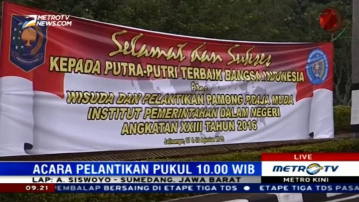 Hari Ini, Jokowi akan Lantik Pamong Praja Muda IPDN