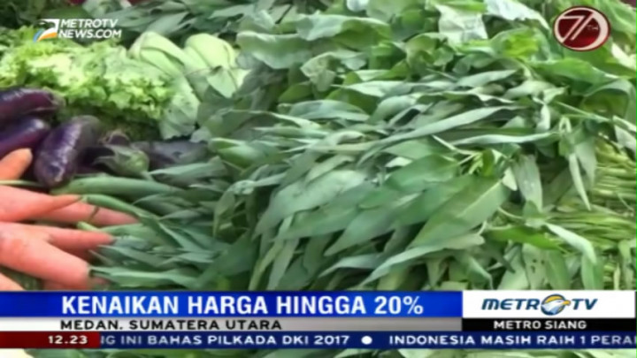 Harga Sayuran dan Komoditi Laut Alami Kenaikan