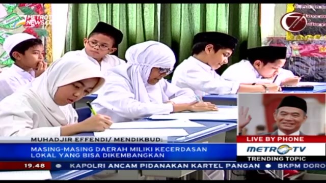Wacana Sekolah <i>Full Day</i>, Ini Kata Mendikbud