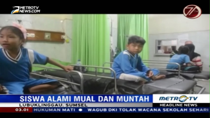 12 Siswa SD di Lubuklinggau Keracunan Makanan