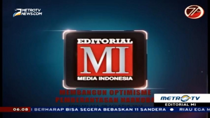 Membangun Optimisme Pemberantasan Narkoba