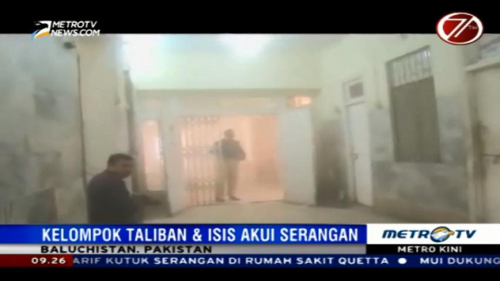 Kelompok Taliban dan ISIS Klaim Serangan Bom di Pakistan