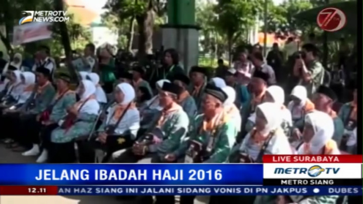 5 Calhaj Surabaya Kloter Pertama Gagal Berangkat