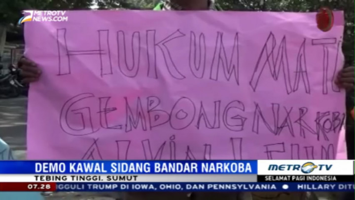 Kericuhan Warnai Unjuk Rasa Mahasiswa di PN Tebing Tinggi