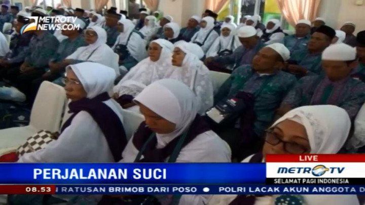 Calon Haji Kloter II Embarkasi Medan Berjumlah 384 Orang