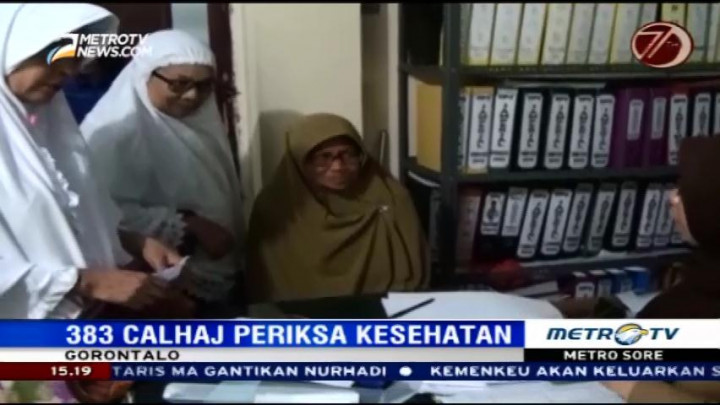 Sejumlah Calon Haji Asal Gorontalo Berisiko Tinggi