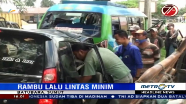 Enam Orang Tewas dalam Kecelakaan Maut di Batubara