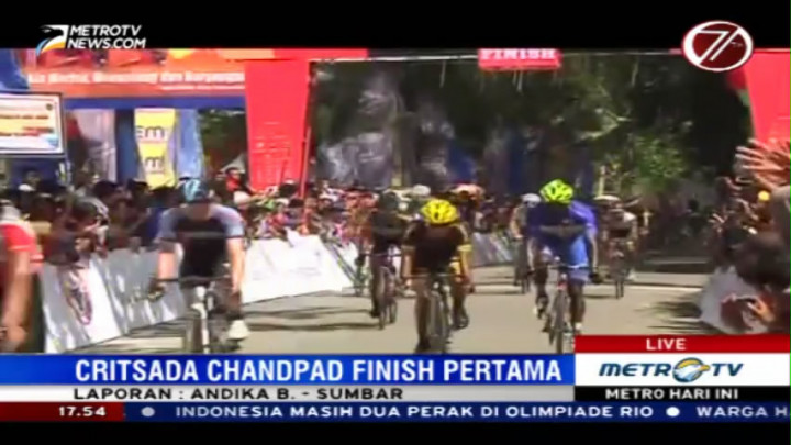 Pembalap Thailand Juarai Etape V Tour de Singkarak