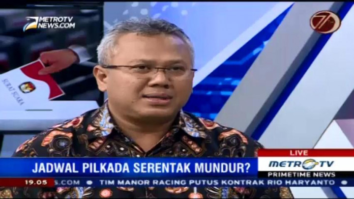 KPU: Pengunduran Pilkada Mempengaruhi Seluruh Tahapan Pemilu