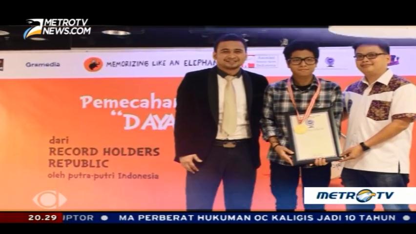 Anak Ini Bertarung Daya Ingatan Atas Nama Indonesia