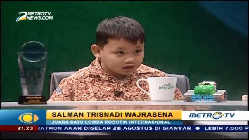 Anak 7 Tahun Ini Raih Juara Kontes Robot Dunia