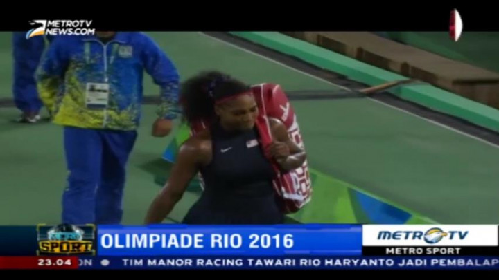 Serena Williams Tersingkir dari Olimpiade Rio