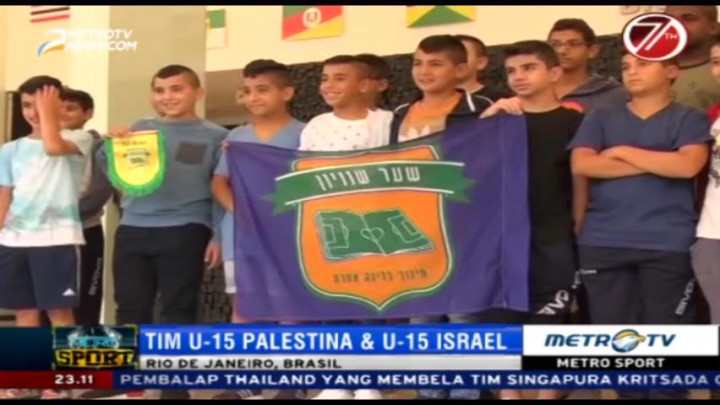Tim U-15 Palestina-Israel Kunjungi Museum Sepakbola