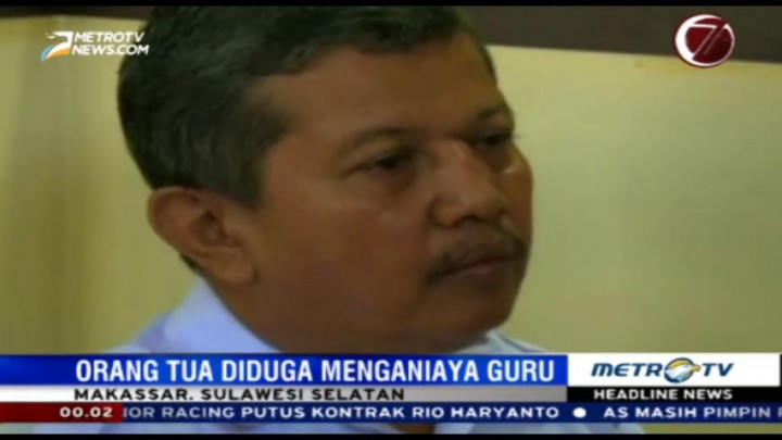 Tak Terima Anaknya Ditampar, Orang Tua Aniaya Guru