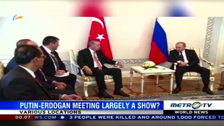 Putin-Erdogan Meeting Largely a Show?