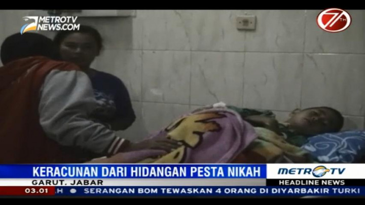 Puluhan Warga Garut Keracunan Usai Santap Hidangan Pernikahan