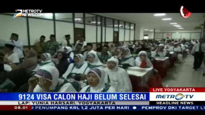 9.124 Visa Calhaj Embarkasi Solo Belum Rampung