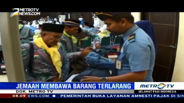 Petugas Sita Pistol Korek Api Milik Calon Haji