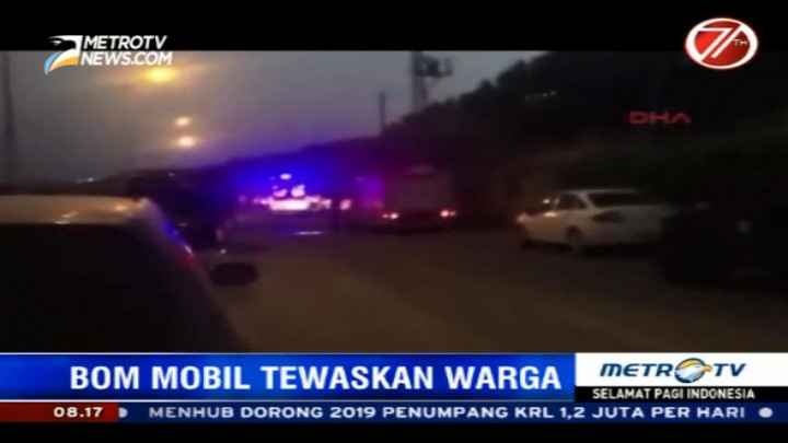 Bom Mobil di Turki Tewaskan Lima Orang