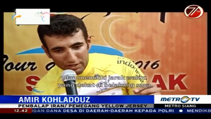 Pembalap Iran Waspadai Pembalap Indonesia di TdS 2016